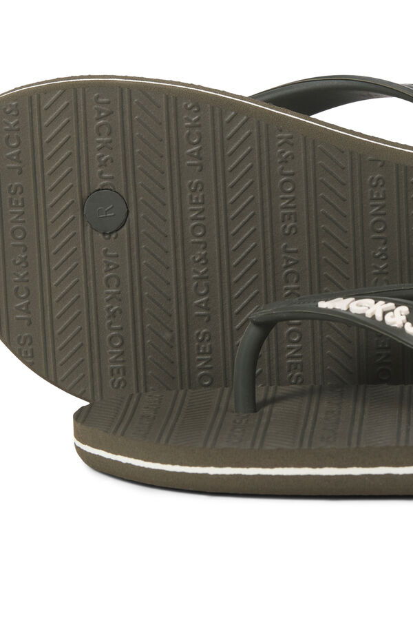 Jack & Jones Rubber flip-flop sandals green
