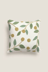 Textura Kissenbezug mit bestickt H&uuml;lle Wei&szlig;