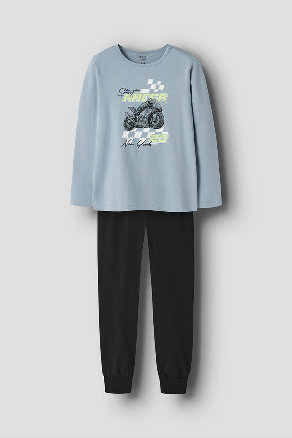 Name it Pijama moto racer azul