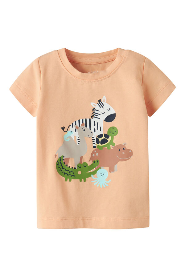 Name it Short sleeve baby T-shirt red