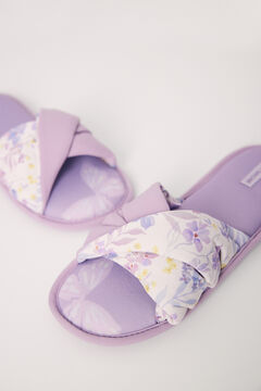 Womensecret Violet open slippers pink