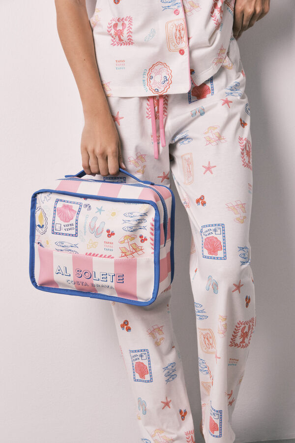 Women'secret Multicoloured large vanity case printed