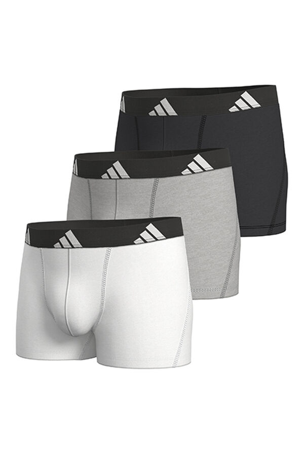 Adidas Pack of 3 Active Flex cotton boxers  printed