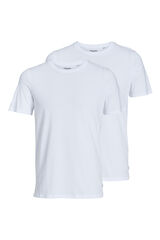 Jack & Jones Pack 2 camisetas regular fit blanco