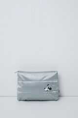 Women'secret Mickey small puffer vanity case grey