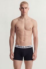 Jack & Jones Pack 5 cotton boxers black