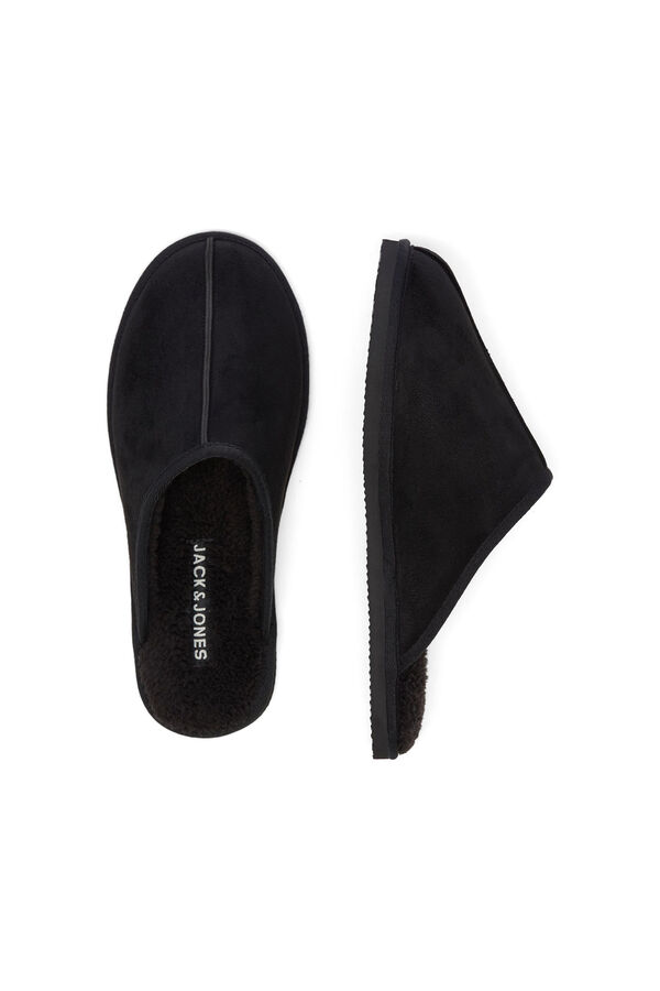 Womensecret Soft feel slingback slippers noir