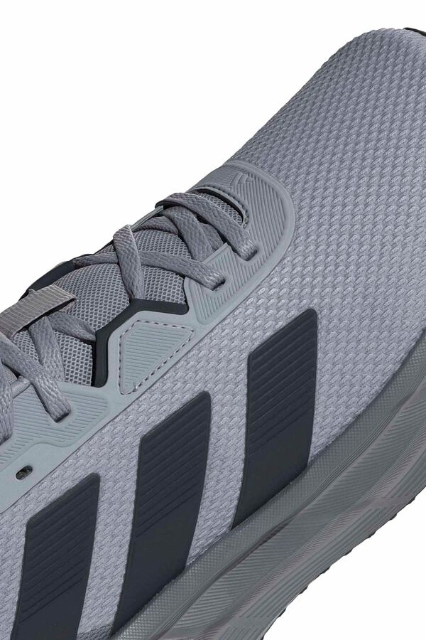 Adidas Galaxy 7 3-stripe running trainers grey