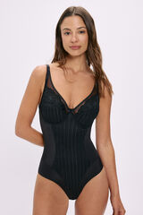 Selene Body con aro encaje Mariluz negro