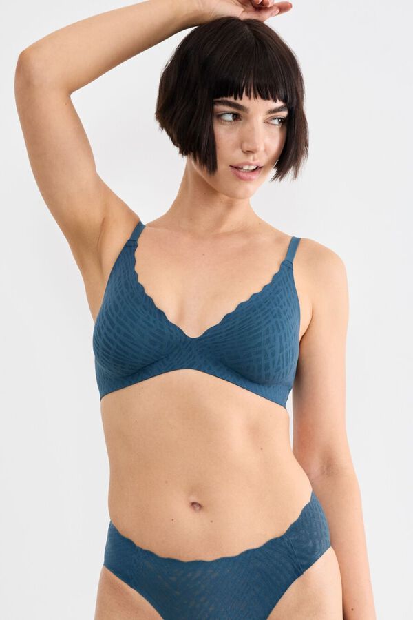 Sloggi Sloggi push-up bra blue