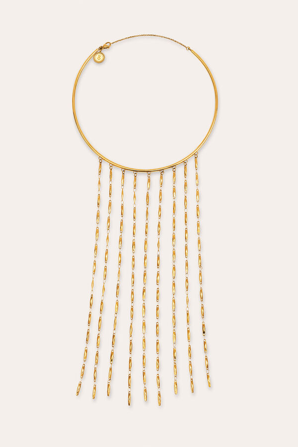 Halsband-Linie Zahara aus vergoldetem Stahl | Halsketten fr Damen |  WomenSecret