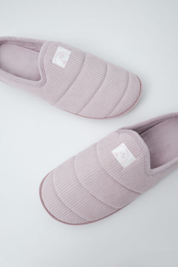 Women'secret Pink padded sole slippers pink