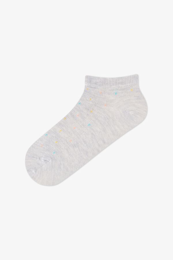 Penti Polka-dot 5-pack short socks printed