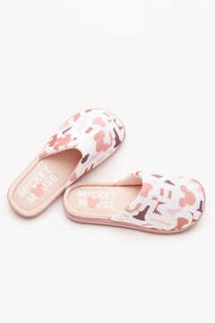 Womensecret Pink Mickey Mouse slippers printed