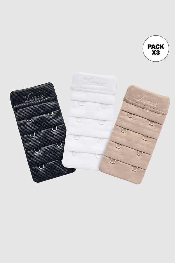 Leonisa Pack x 3 Bra Width Extenders printed