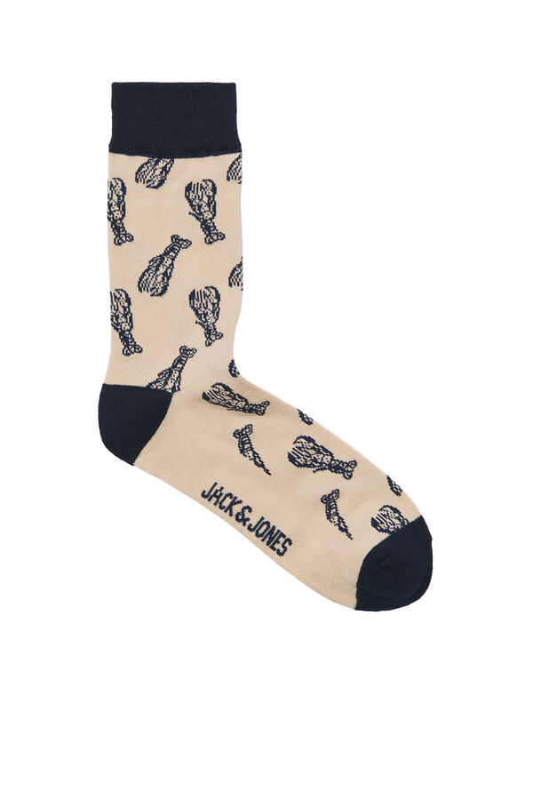 Jack & Jones 3-pack printed socks grey