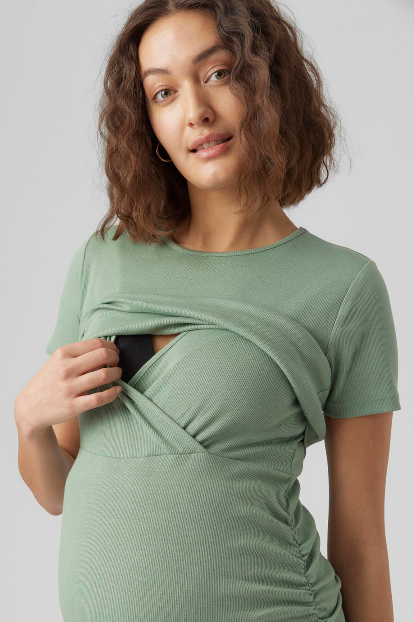 Mamalicious Vestido corto maternity y lactancia