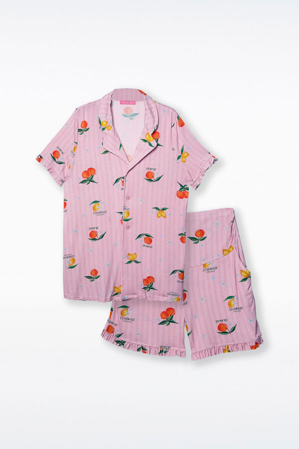 Ohma! maternity fruit print pyjamas set Print