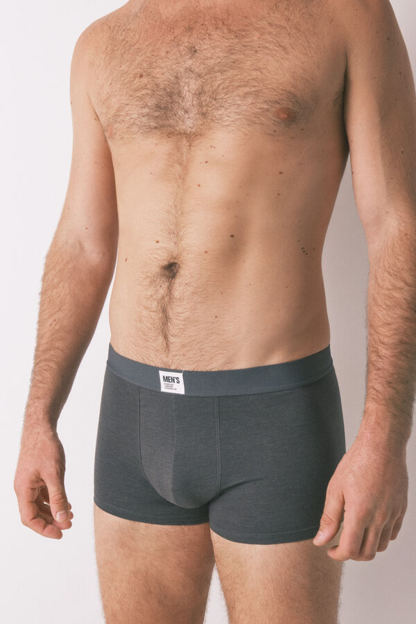 Women'secret Paket od 2 obične zelene bokserke Zelena