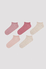 Penti Pack 5 pares de calcetines rosa