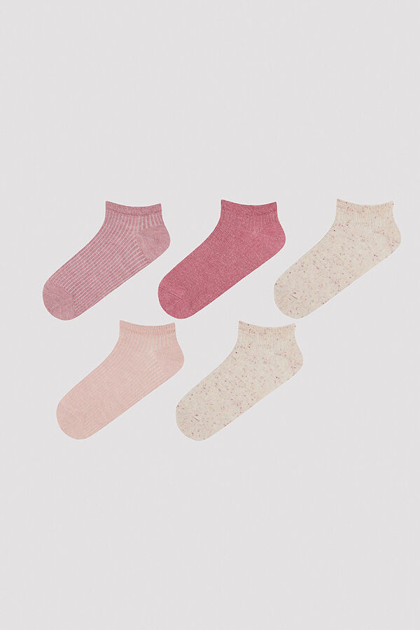 Penti Pack 5 pares de calcetines rosa