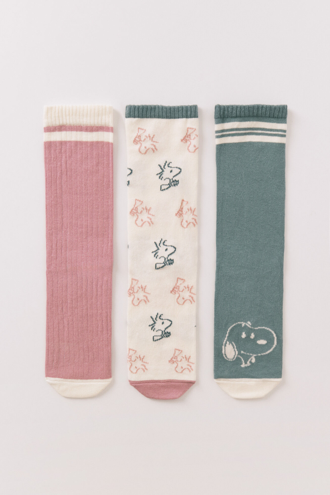 Women'secret Pack 3 calcetines largos Snoopy 