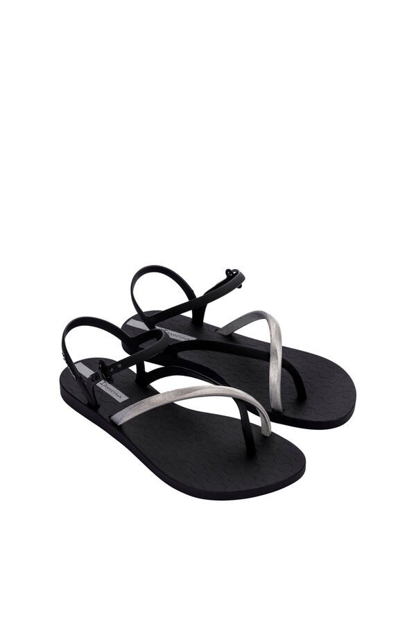 Ipanema Sandalia de dedo cruzada negro