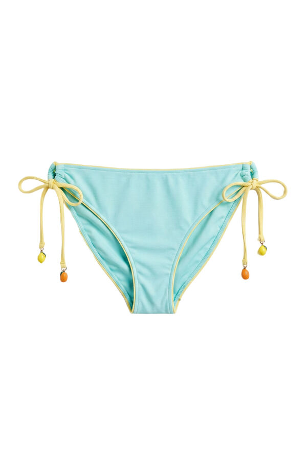 Women'secret Plavi klasični donji deo bikinija Zelena