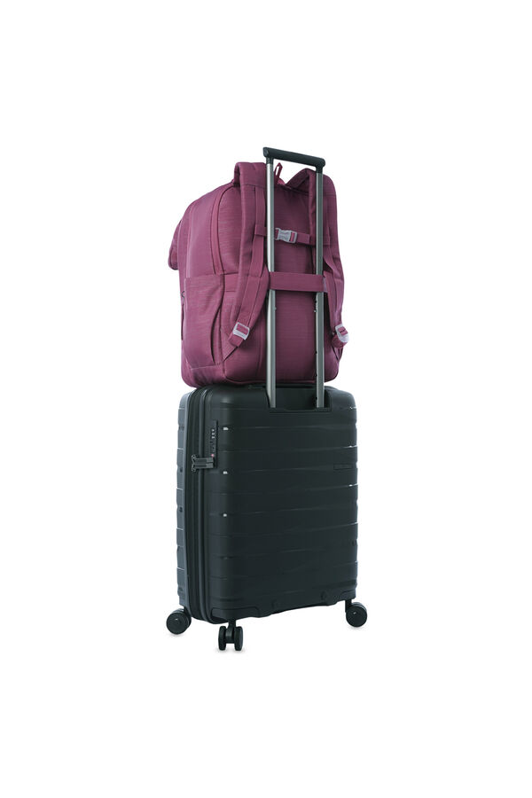 Totto Mochila de viagem Elan brilhante rosa