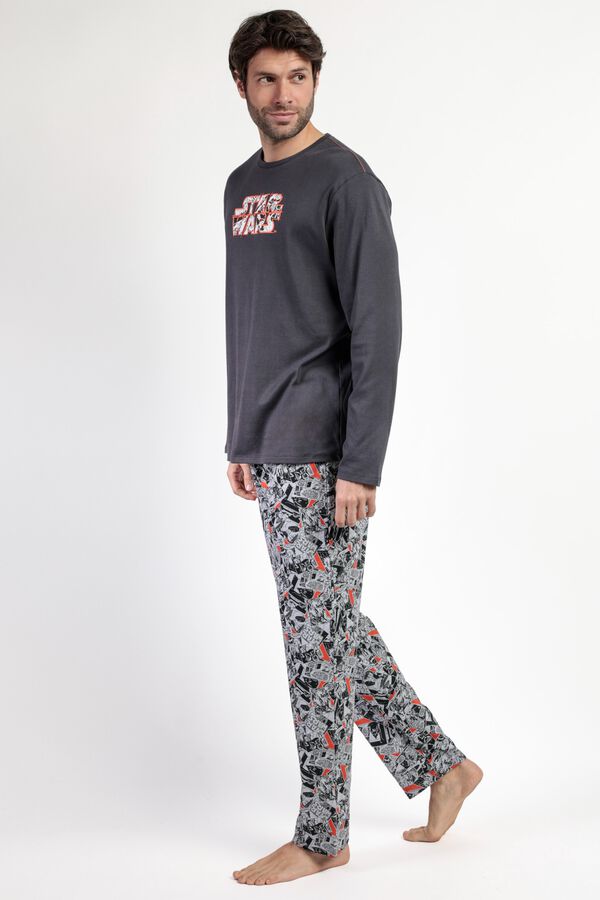 Admas Star Wars long sleeve pyjamas grey