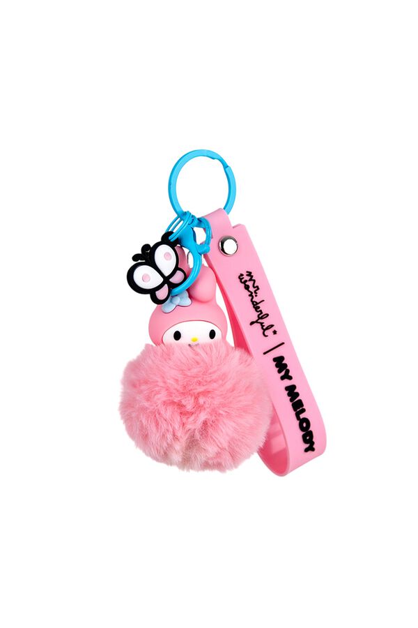 Mr. Wonderful My Melody pompom key ring printed