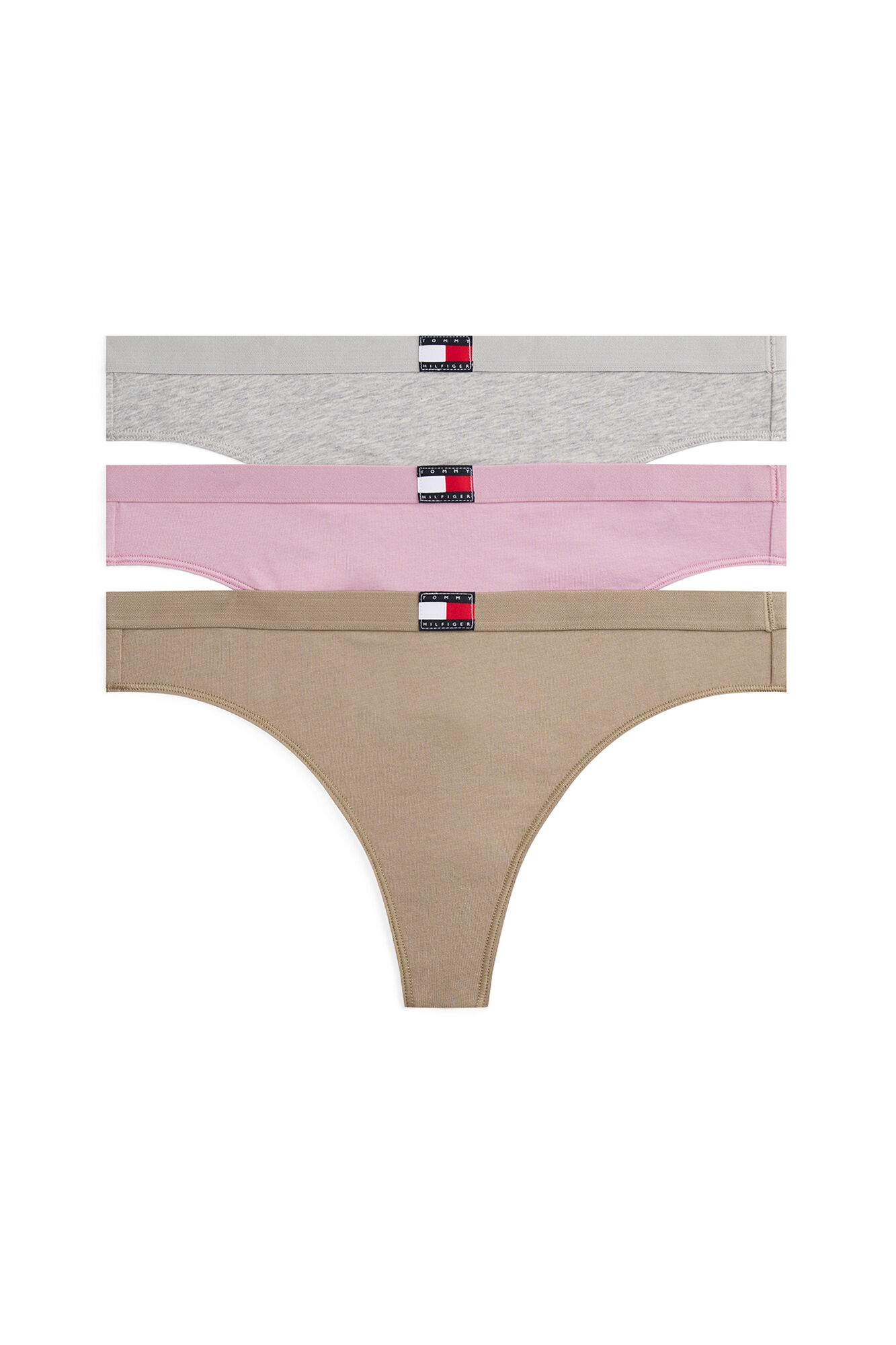 Tommy Jeans Pack de 3 tangas el&aacute;sticas