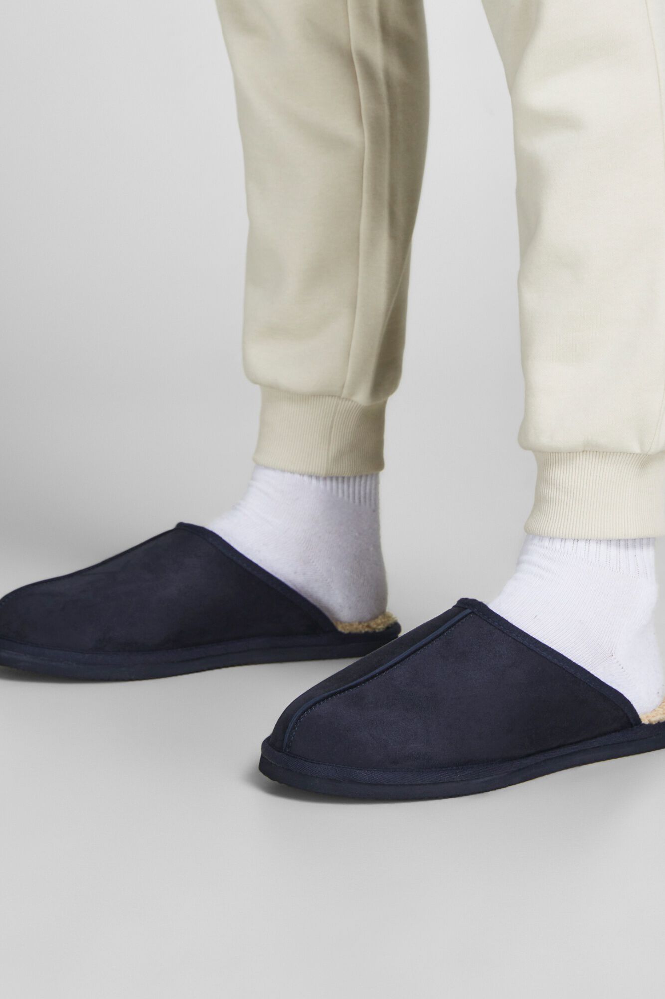 Jack & Jones Chinelos de quarto em microfibra