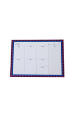 Mr. Wonderful Weekly Desktop Planner - Houndstooth printed