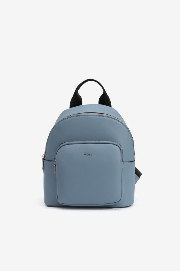 Womensecret Faux Leather Backpack kék