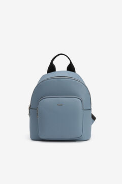 Womensecret Faux Leather Backpack Blau