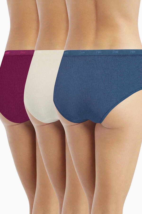 DIM Pack de 3 culottes en varios colores estampado