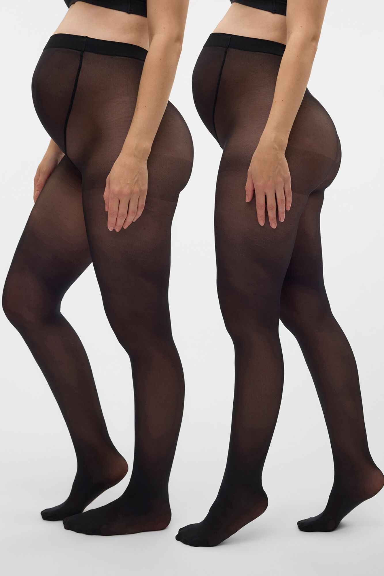 Mamalicious 2er-Pack Umstandsstrumpfhosen