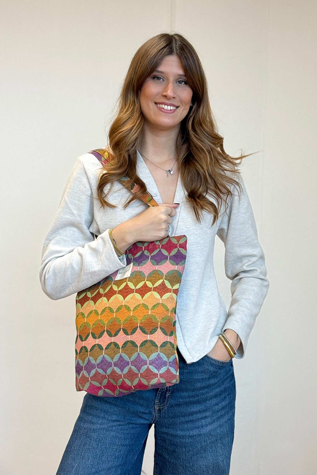 De La Mur Mala pequena com fecho-&eacute;clair Sal