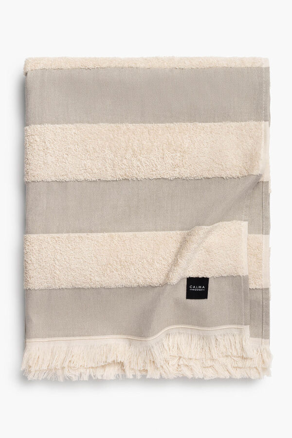 Calma House Toalla de playa Terme Beige 100x180 cm.  bege