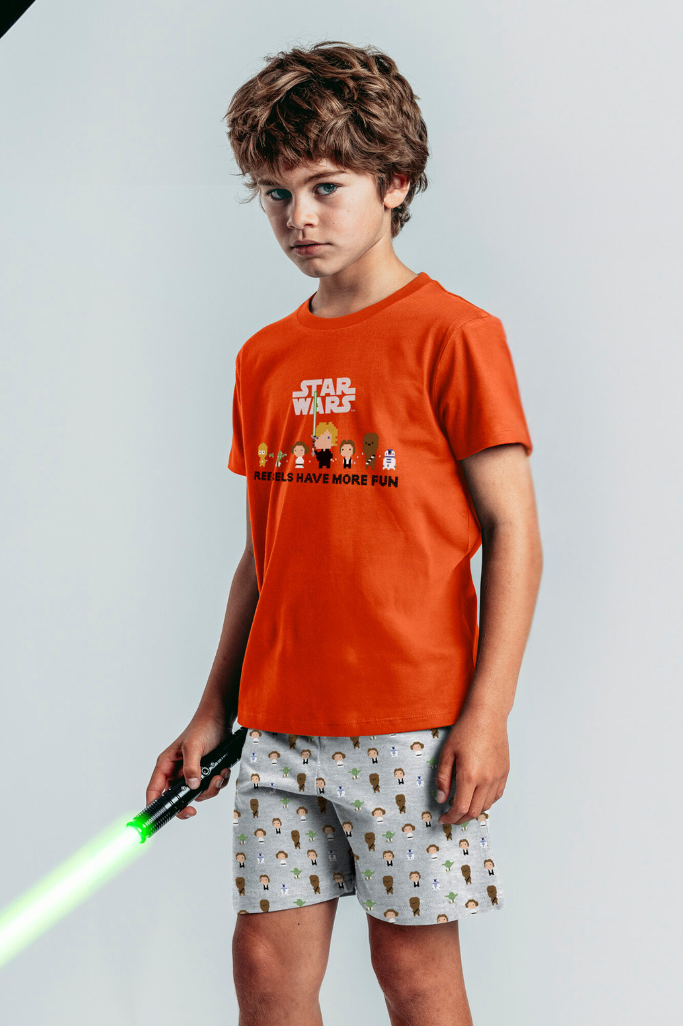 Admas Pijama corto pixel Star Wars