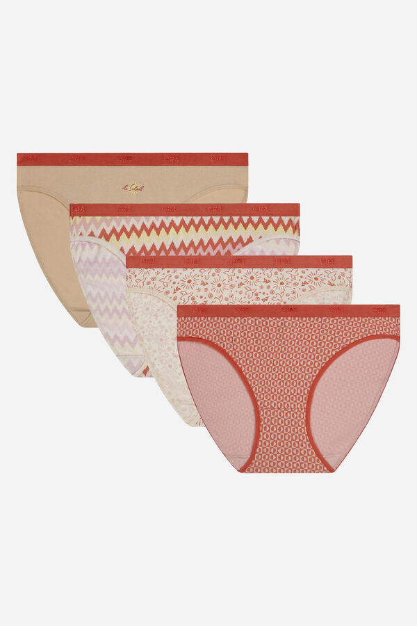 DIM Printed 4-pack panties printed