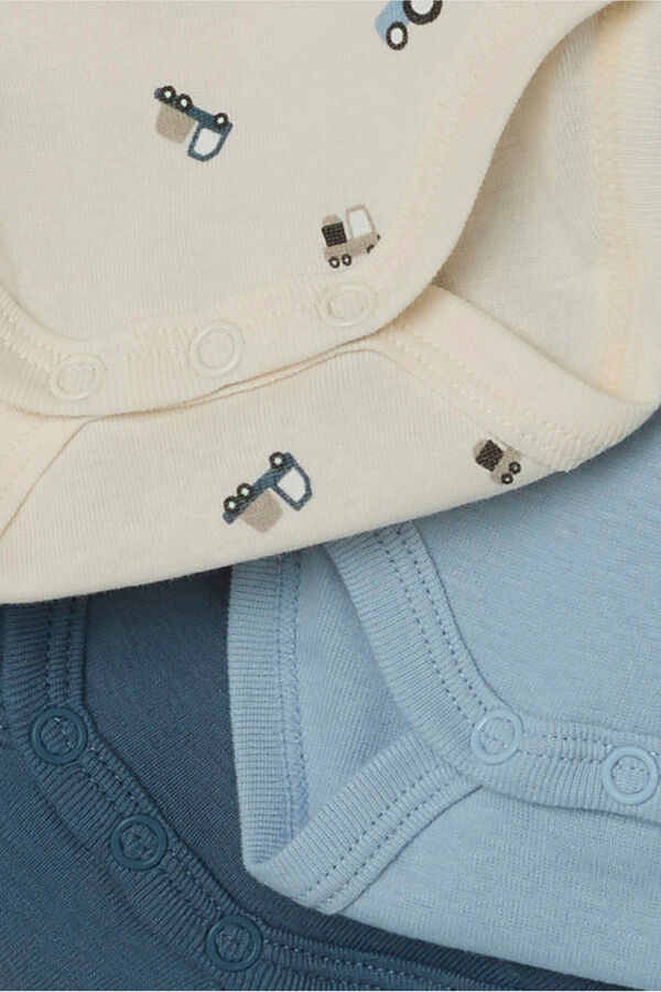 Name it Conjunto de 3 bodies para beb&ecirc; multicolour