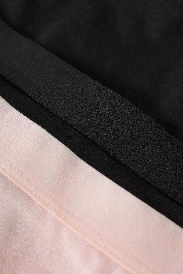 Lmtd Pack of 2 seamless classic panties pink