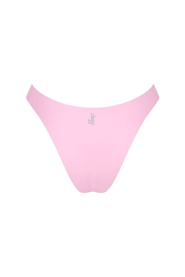 Sloggi Braga tanga microfibra sin costuras rosa