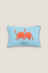 Womensecret Crab cushion cover plava