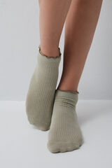 Women'secret Green 3-pack short socks green