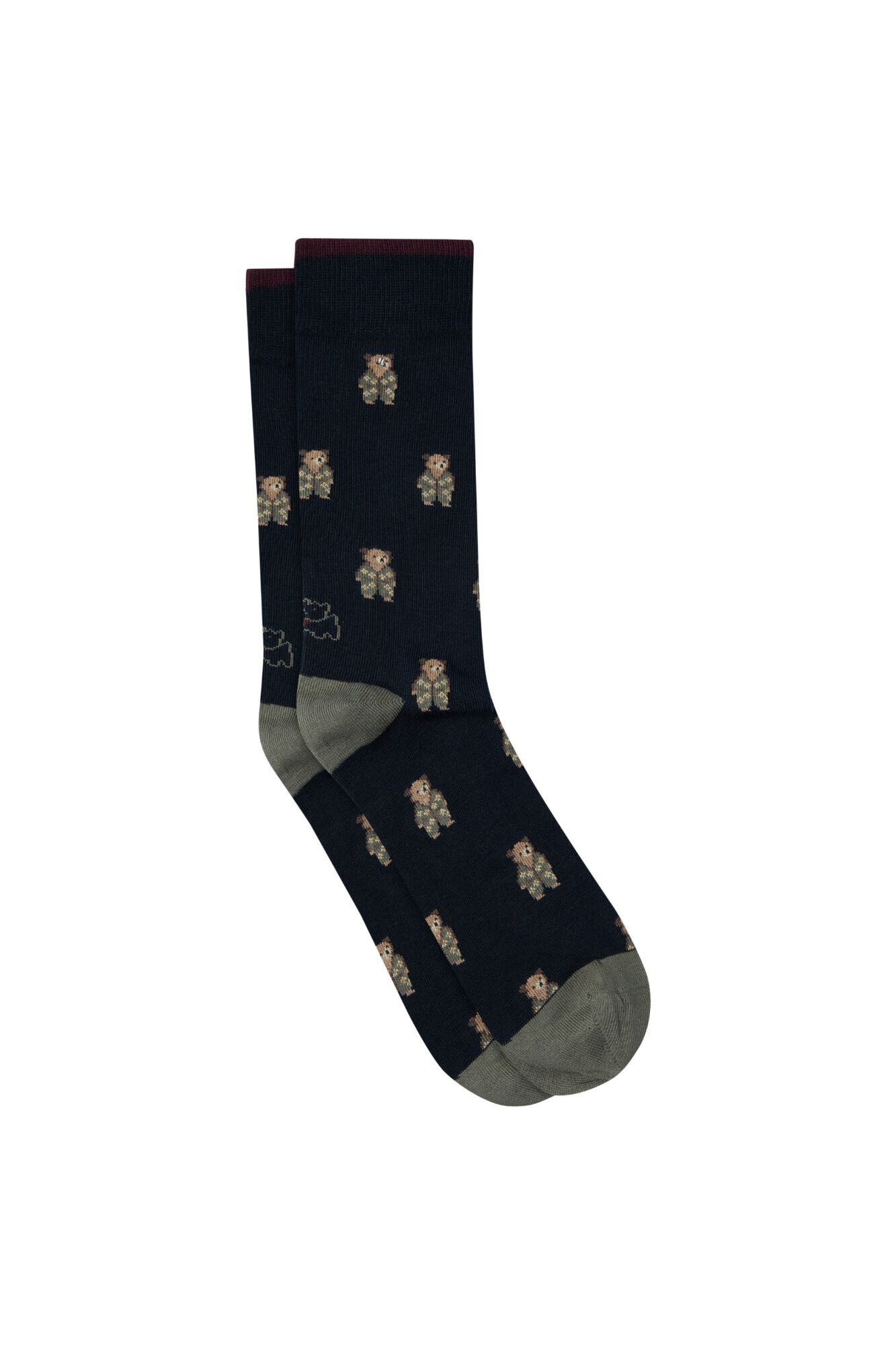 Kiff-Kiff Meia Estampada para Homem
