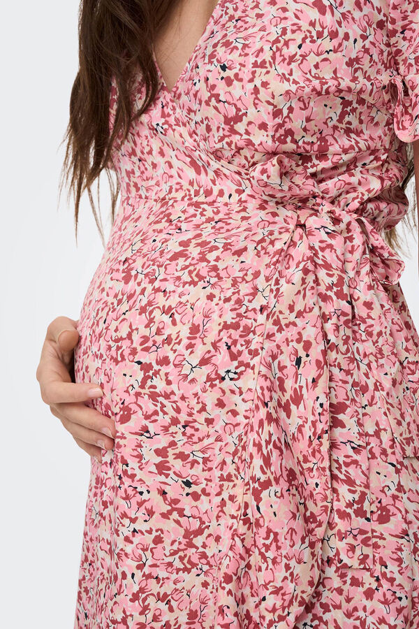 Womensecret Midi maternity dress rose