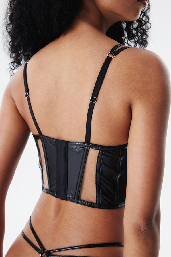 Penti Sujetador bustier negro